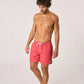 Billy Belt 100% Recycled Swim Shorts - Coral Vibe