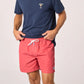 Billy Belt 100% Recycled Swim Shorts - Coral Vibe