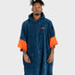 Dryrobe Full-Zip Organic Towel Robe - Deep Sea Blue