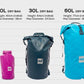 Red Paddle Co 60L Roll Top Dry Bag - Ride Blue