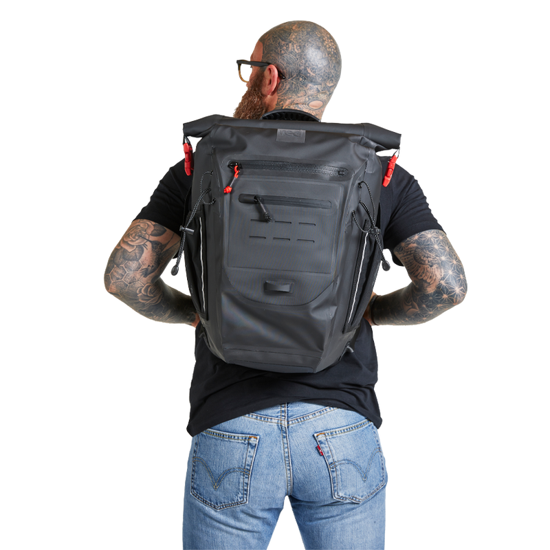 Red Paddle Co Adventure Waterproof Backpack 30L - Obsidian Black