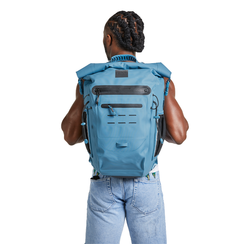 Red Equipment Adventure Waterproof Backpack 30L - Storm Blue