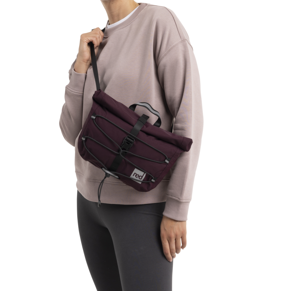 Red Paddle Co Lightweight Cross Body Bag - Rich Burgundy