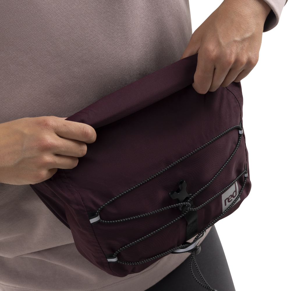 Red Paddle Co Lightweight Cross Body Bag - Rich Burgundy