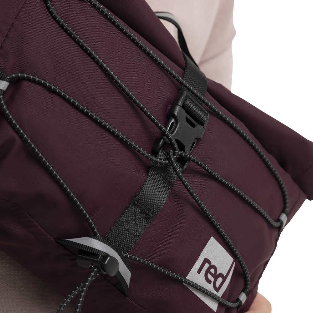 Red Paddle Co Lightweight Cross Body Bag - Rich Burgundy