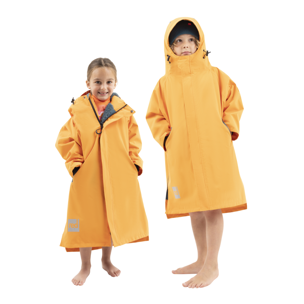New! Red Paddle Co Kids Evo Pro Change Robe - Bitter Orange
