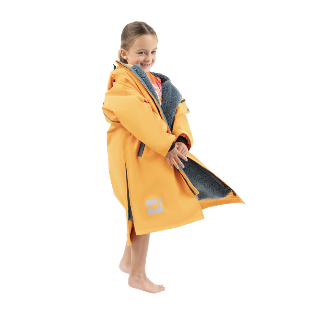 New! Red Paddle Co Kids Evo Pro Change Robe - Bitter Orange