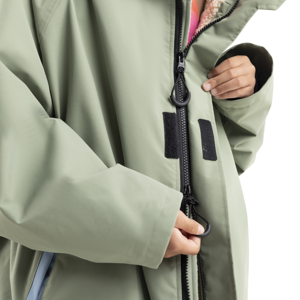 New! Red Paddle Co Kids Evo Pro Change Robe - Sage Green