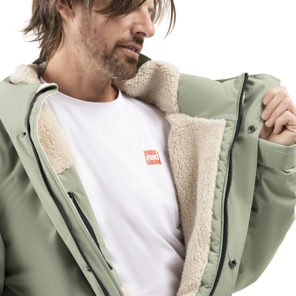 New! Red Paddle Co Evo Pro Slimline Parka - Sage Green