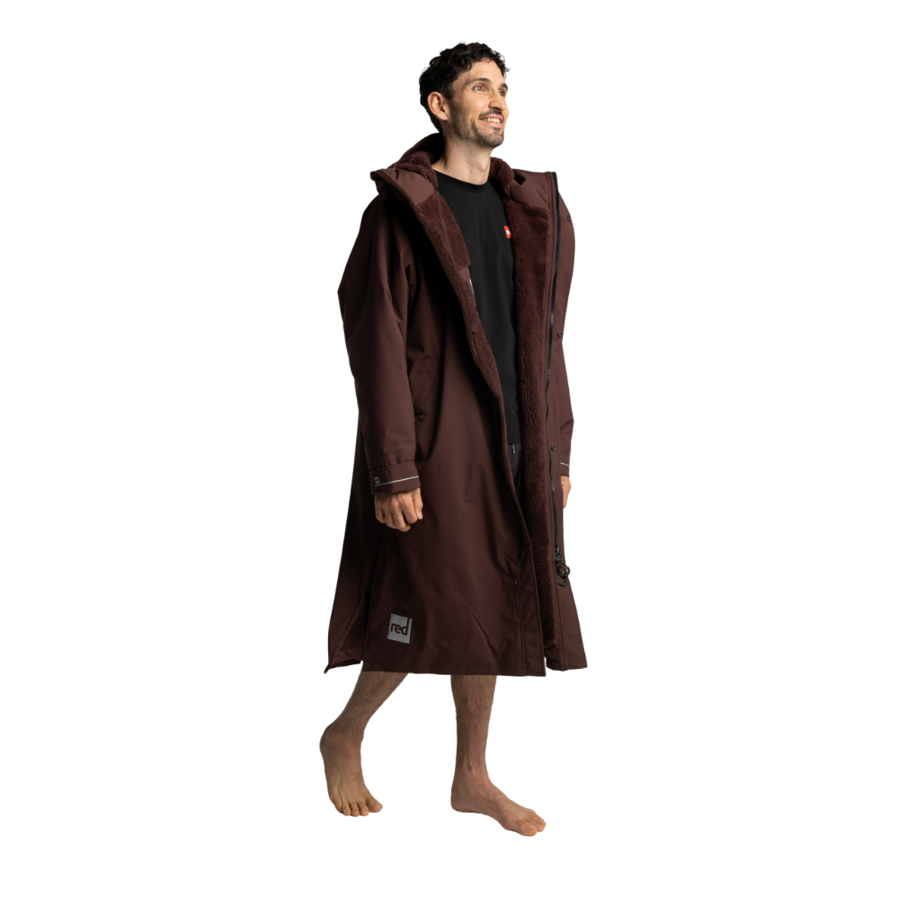 Red Paddle Co Long Sleeve Waterproof Changing Robe Alter Evo Pro - Deep Chestnut - Limited Edition!
