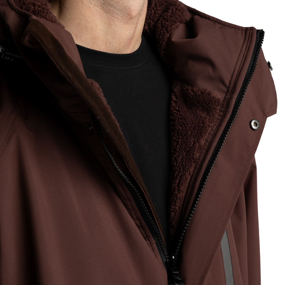 Red Paddle Co Long Sleeve Waterproof Changing Robe Alter Evo Pro - Deep Chestnut - Limited Edition!