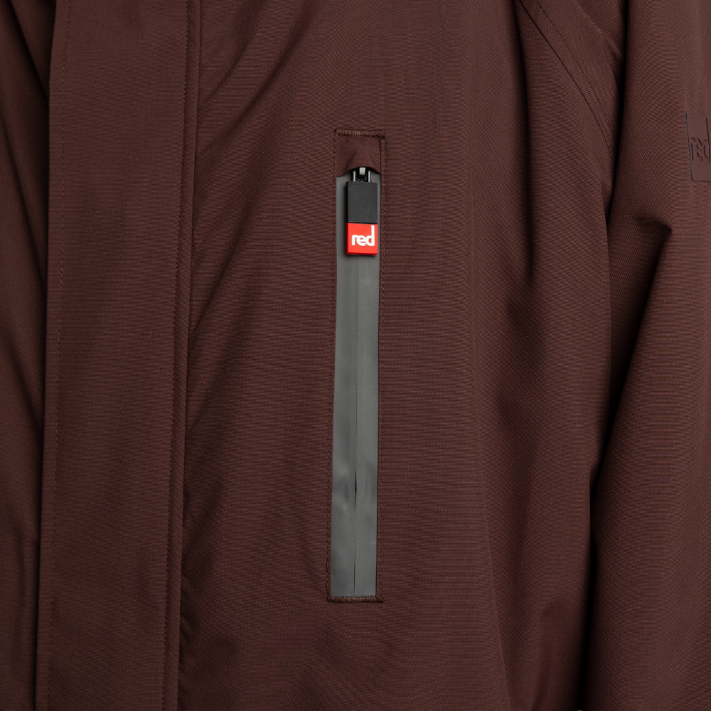 Red Paddle Co Long Sleeve Waterproof Changing Robe Alter Evo Pro - Deep Chestnut - Limited Edition!