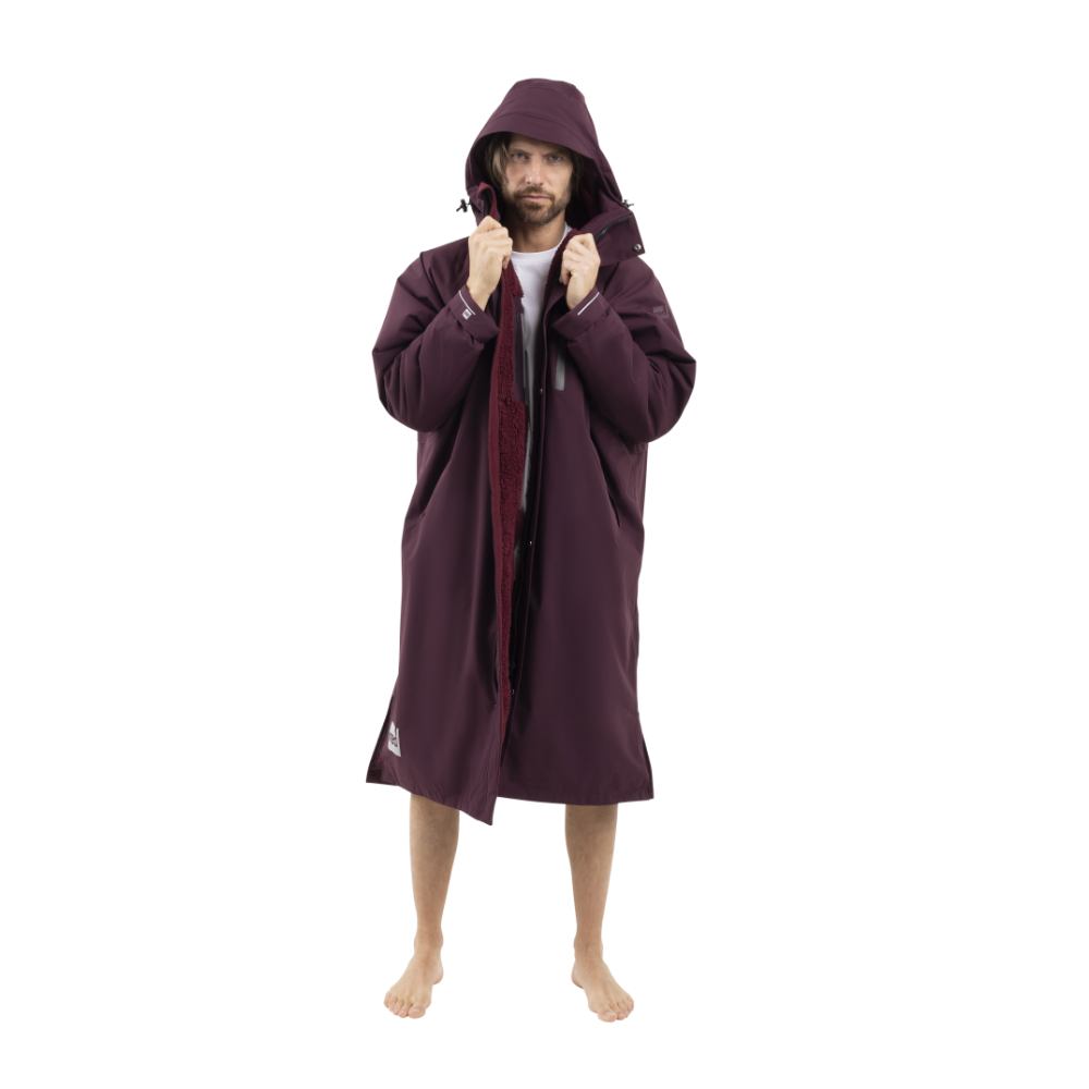 Red Paddle Co Evo Pro Change Robe - Rich Burgundy