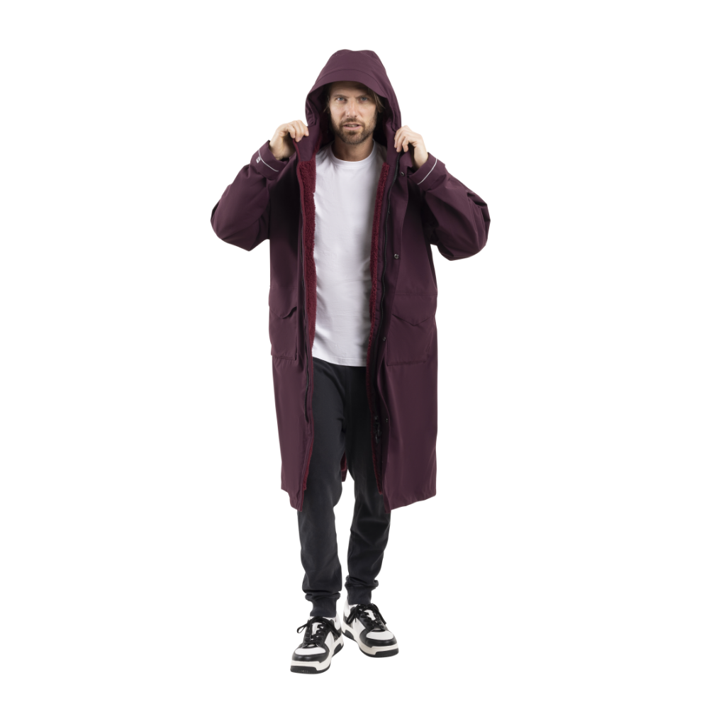New! Red Paddle Co Evo Pro Slimline Parka - Rich Burgundy