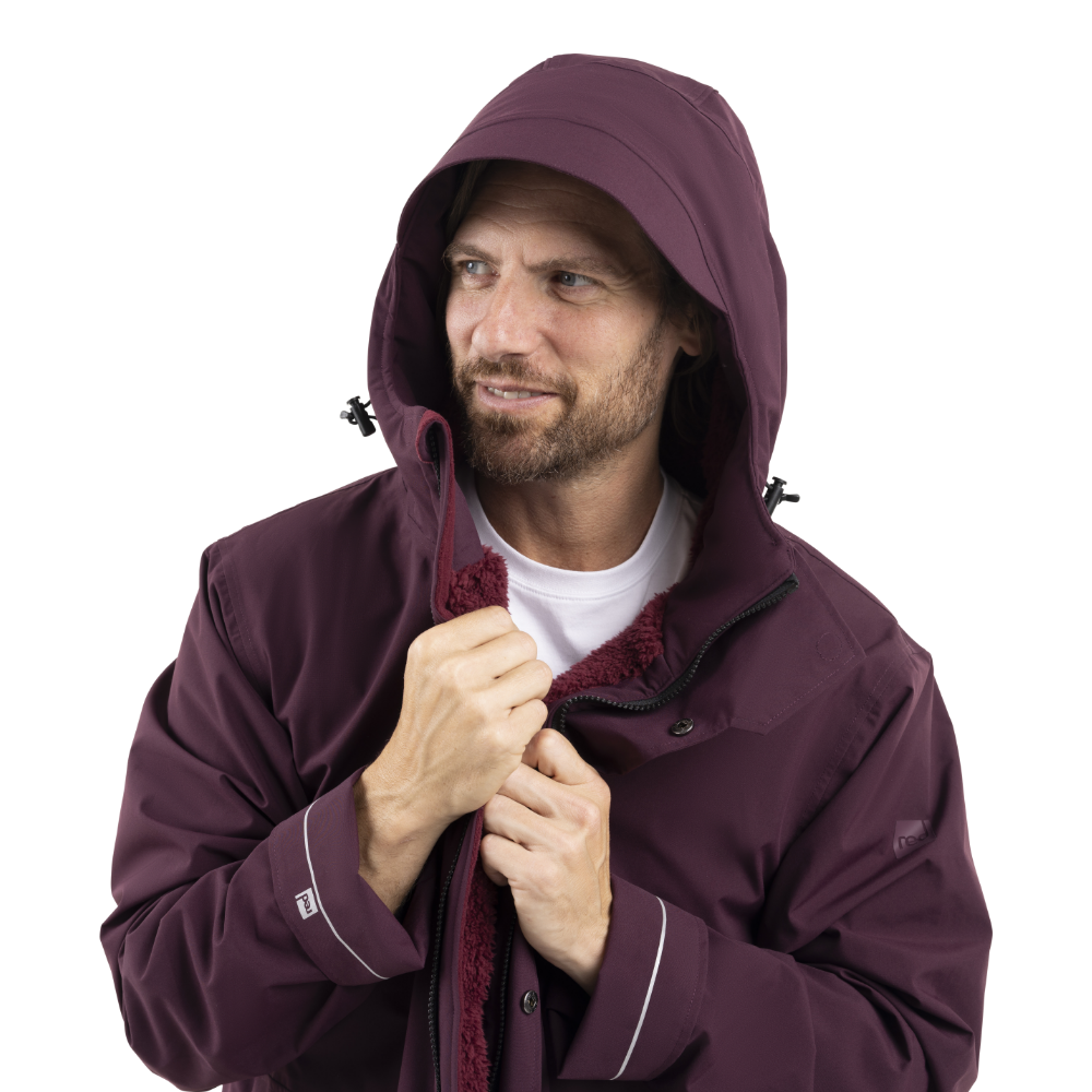 New! Red Paddle Co Evo Pro Slimline Parka - Rich Burgundy
