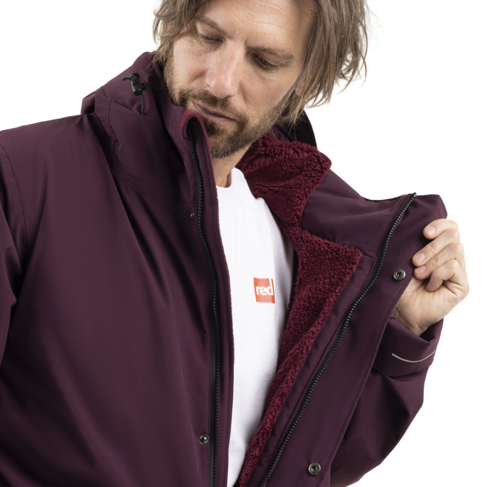 New! Red Paddle Co Evo Pro Slimline Parka - Rich Burgundy