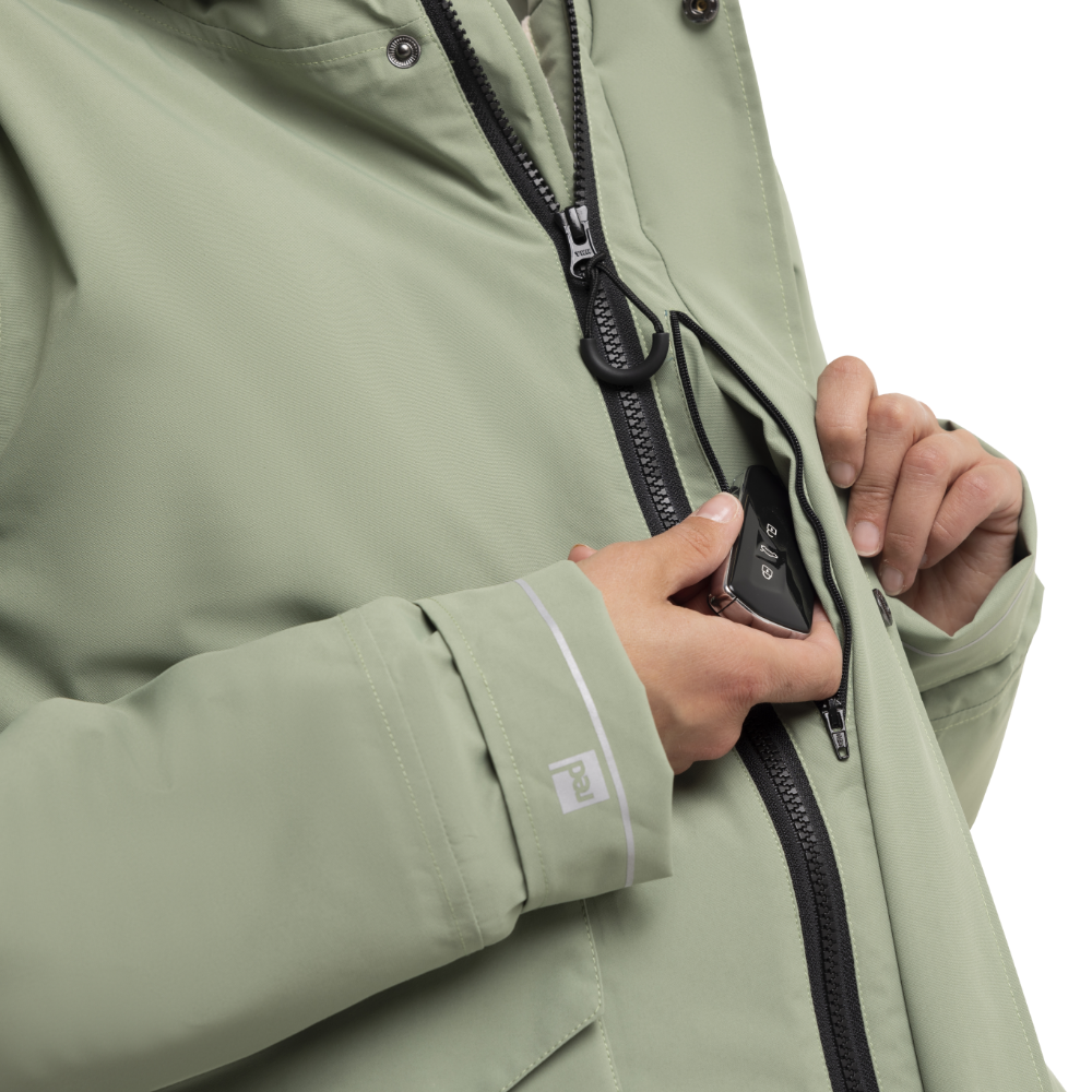 New! Red Paddle Co Evo Pro Slimline Parka - Sage Green
