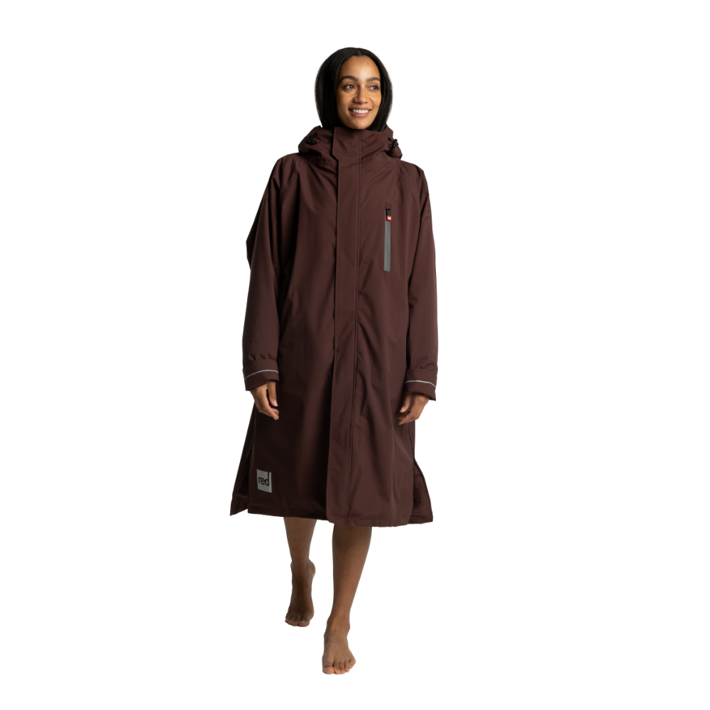 Red Paddle Co Long Sleeve Waterproof Changing Robe Alter Evo Pro - Deep Chestnut - Limited Edition!