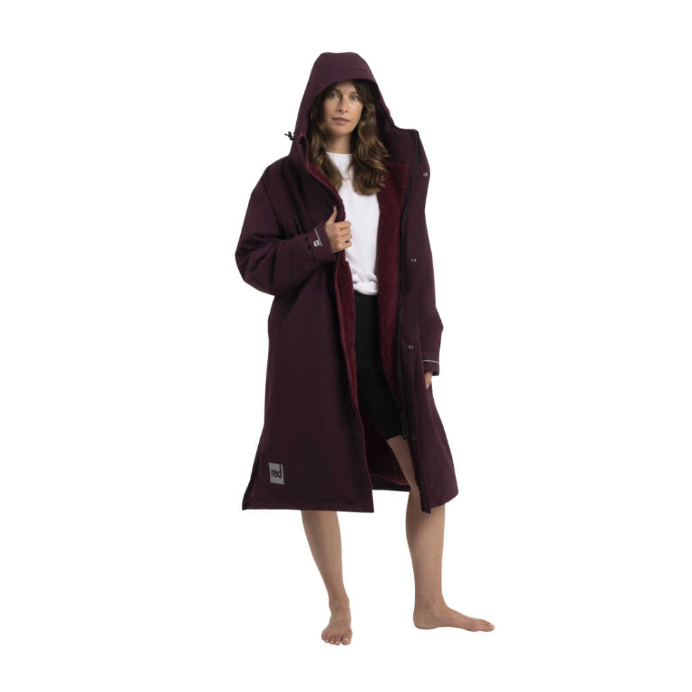 Red Paddle Co Evo Pro Change Robe - Rich Burgundy