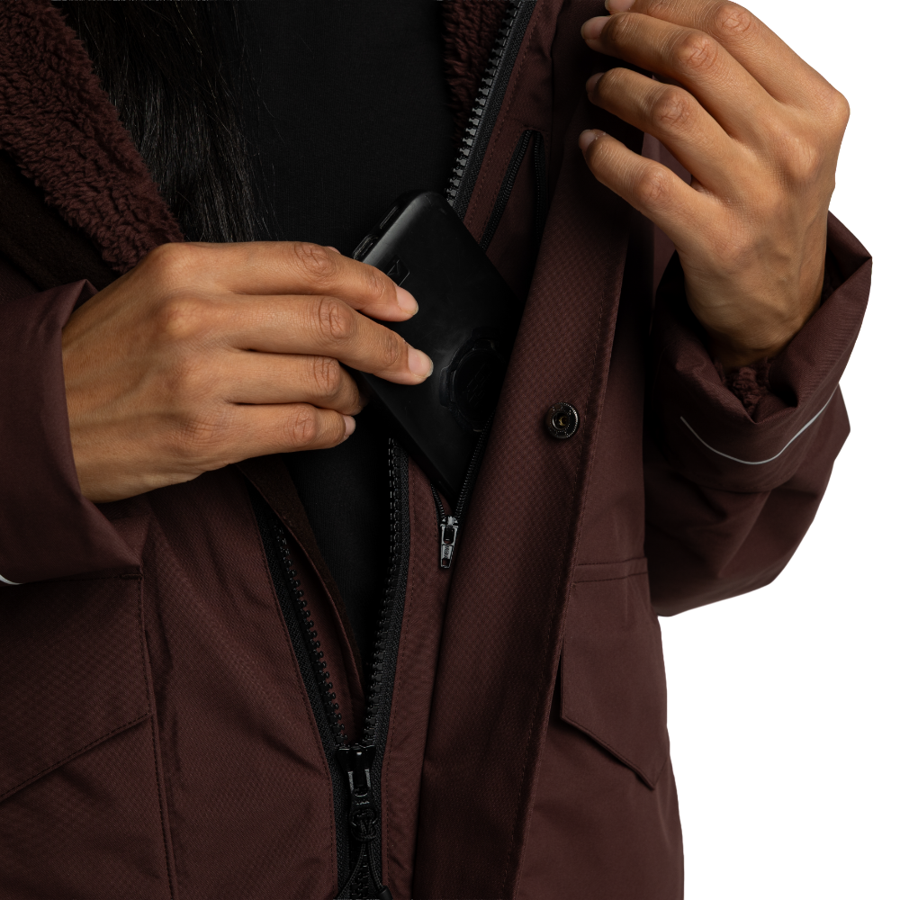 Red Paddle Co Evo Pro Slimline Waterproof Parka - Deep Chestnut - Limited Edition!