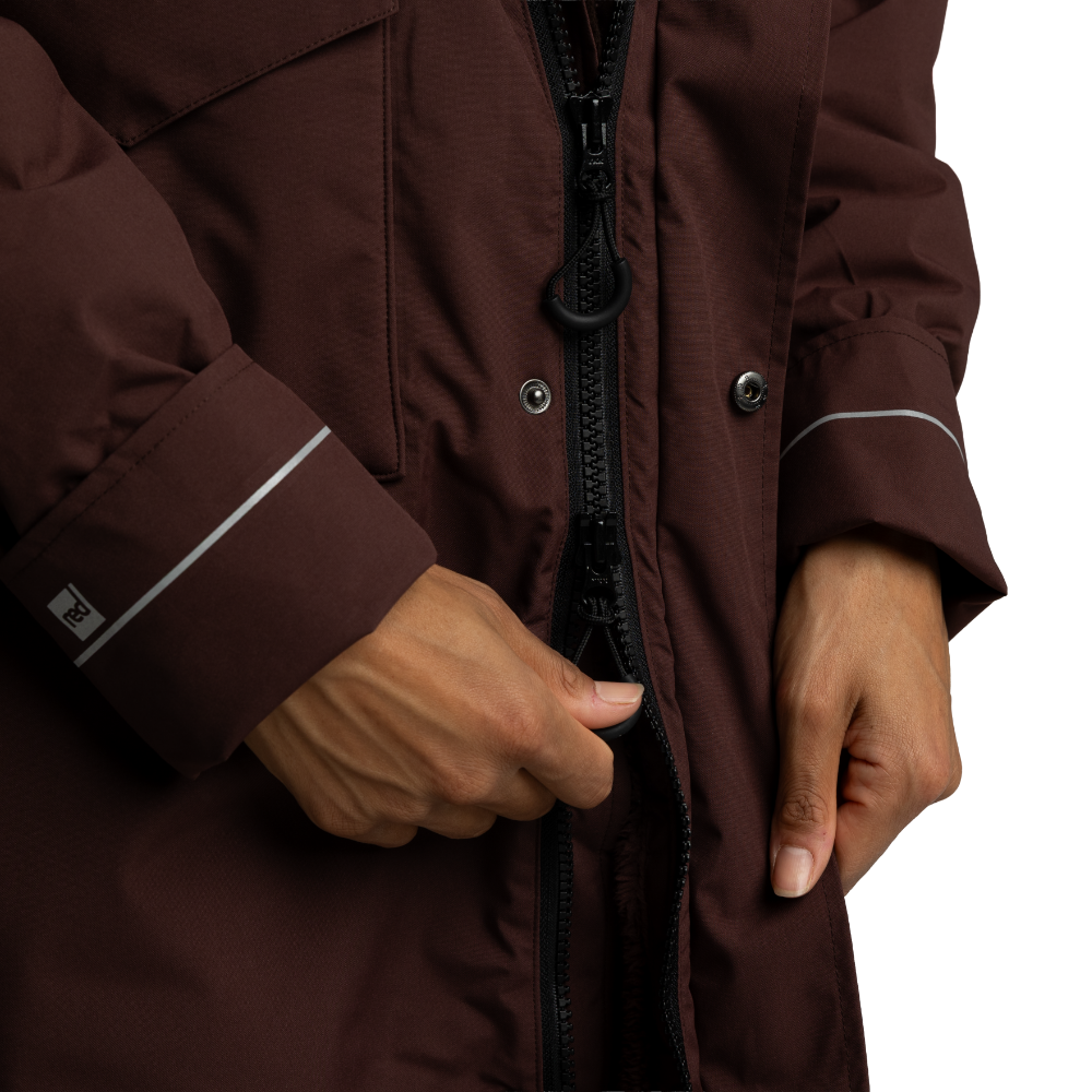 Red Paddle Co Evo Pro Slimline Waterproof Parka - Deep Chestnut - Limited Edition!