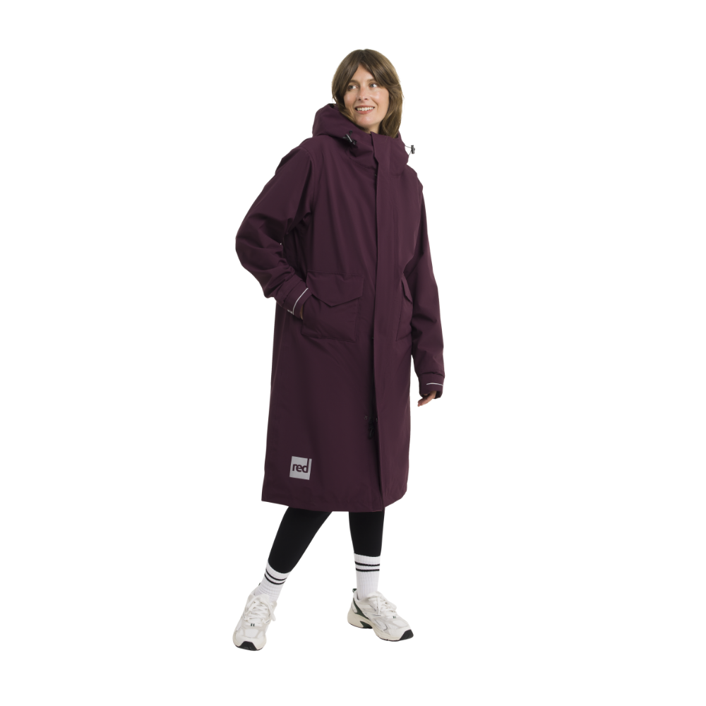 New! Red Paddle Co Evo Pro Slimline Parka - Rich Burgundy