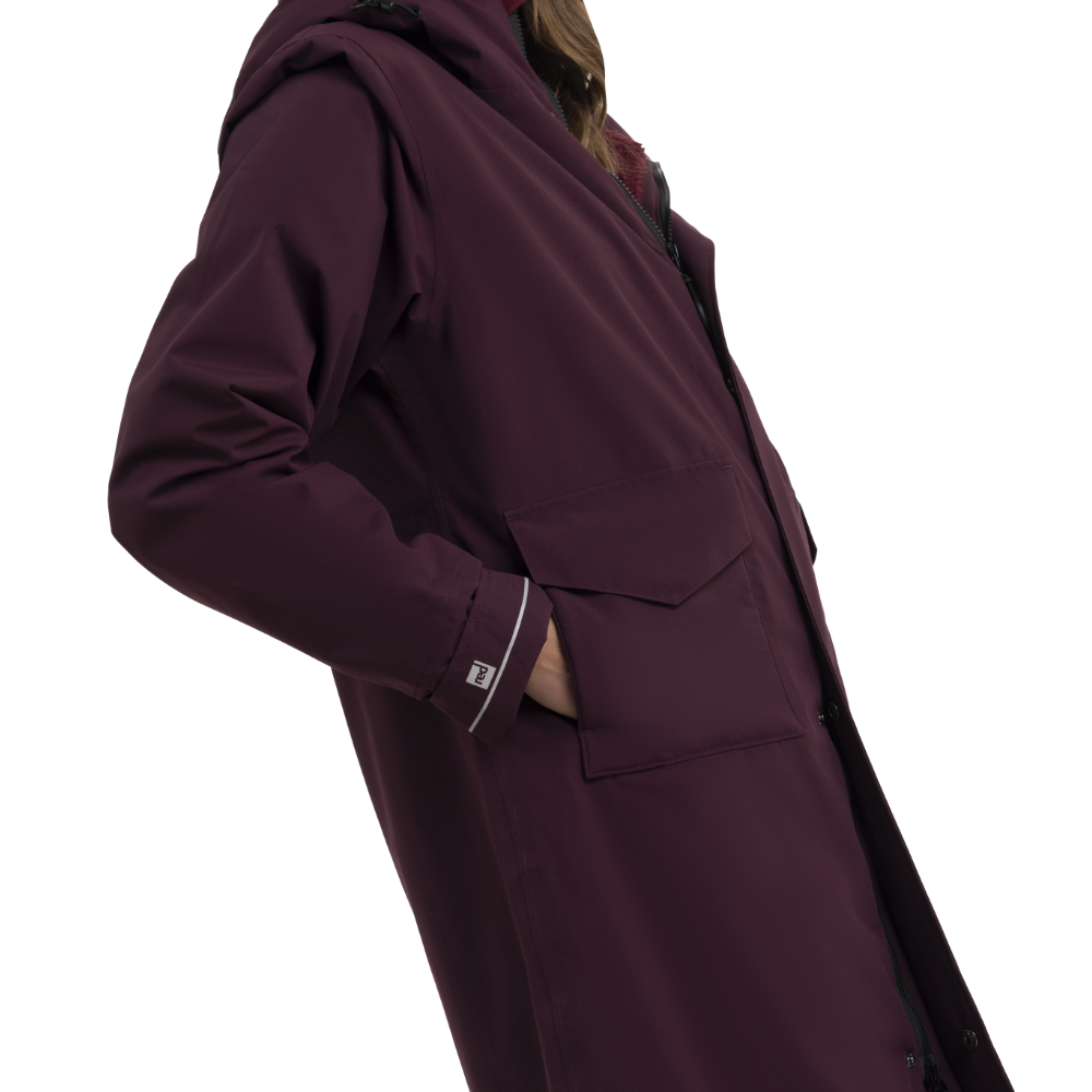 New! Red Paddle Co Evo Pro Slimline Parka - Rich Burgundy