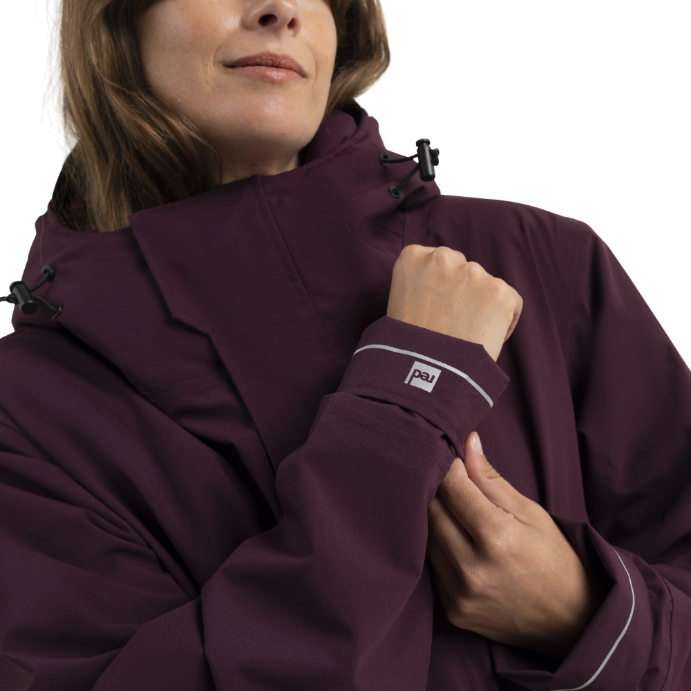 New! Red Paddle Co Evo Pro Slimline Parka - Rich Burgundy