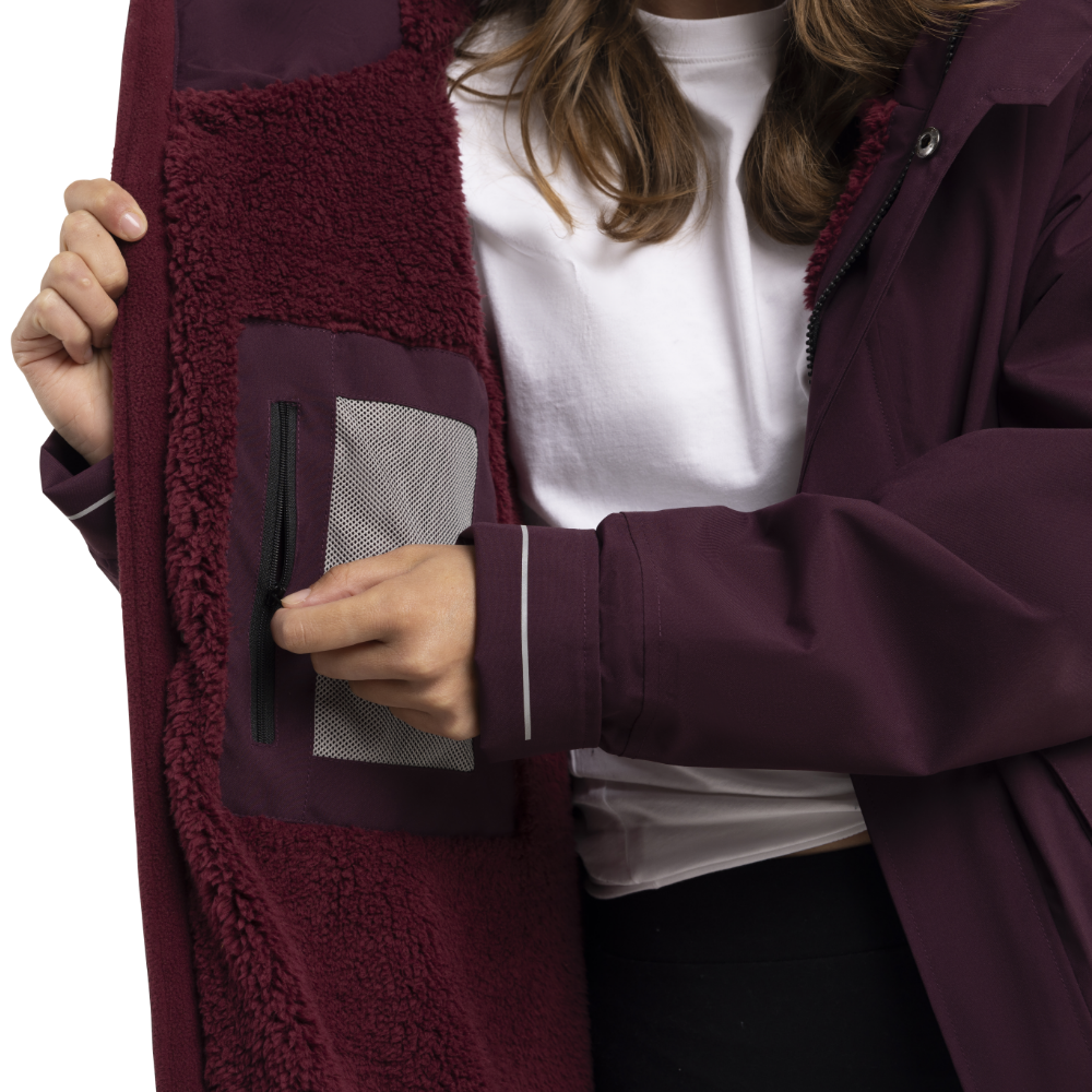 New! Red Paddle Co Evo Pro Slimline Parka - Rich Burgundy