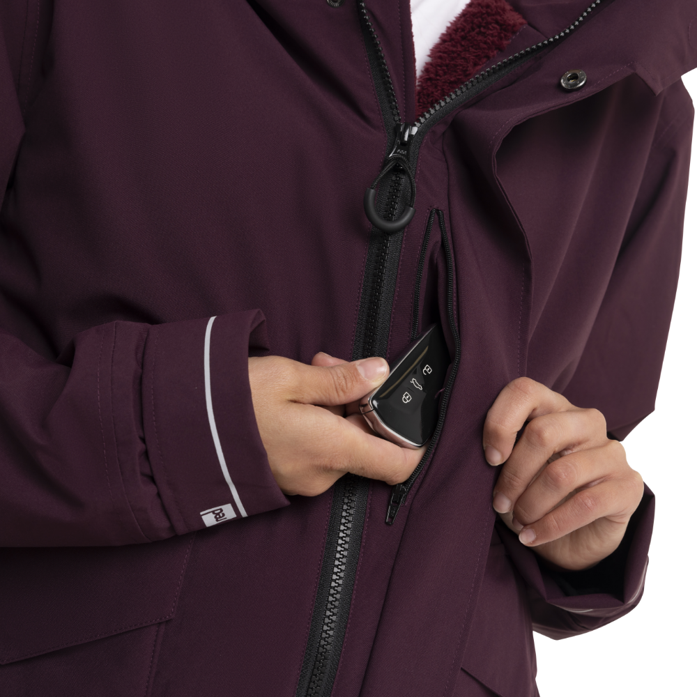 New! Red Paddle Co Evo Pro Slimline Parka - Rich Burgundy