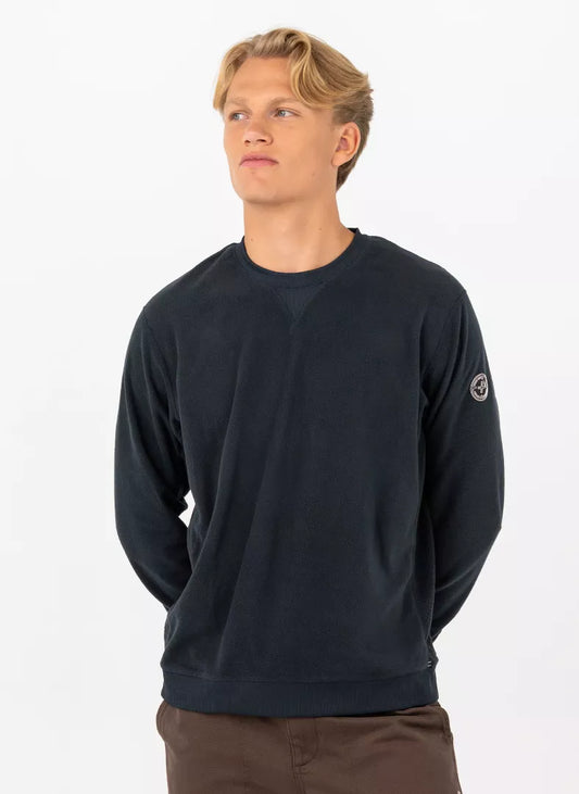 Pelle P Prarion Fleece Sweatshirt - Dark Navy Blue