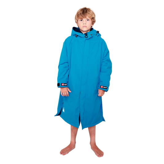 Red Equipment Pro Dry Change Robe Kids - Marine