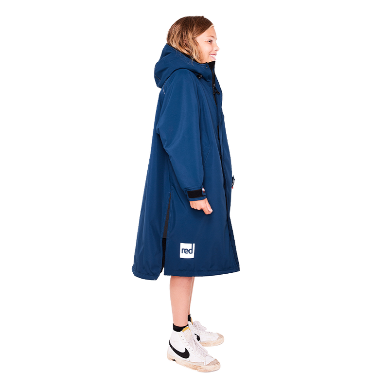 Red Equipment Pro Dry Change Robe Kids - Navy