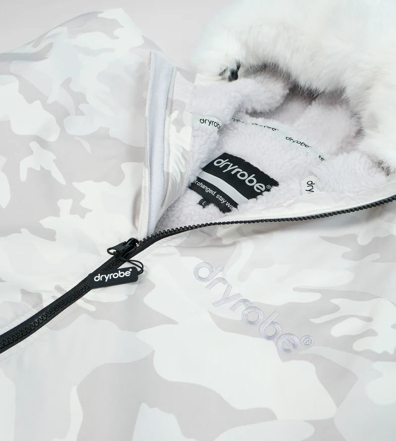 Dryrobe Advance Alpine Changing Robe - Limited Edition White Camo