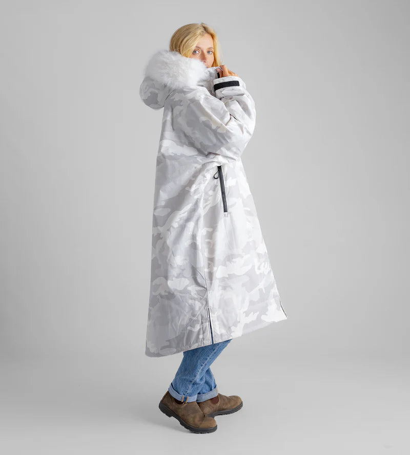 Dryrobe Advance Alpine Changing Robe - Limited Edition White Camo