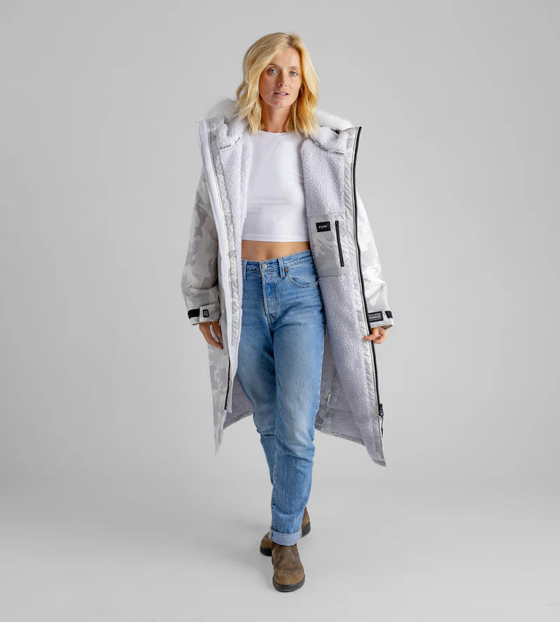 Dryrobe Advance Alpine Changing Robe - Limited Edition White Camo
