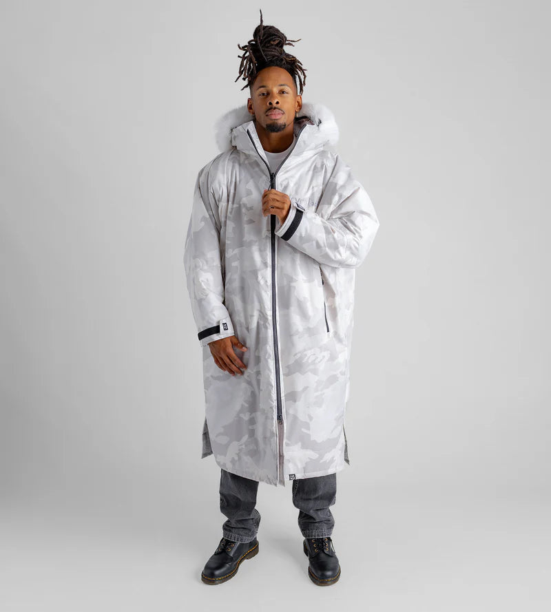 Dryrobe Advance Alpine Changing Robe - Limited Edition White Camo