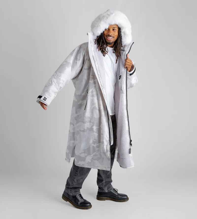 Dryrobe Advance Alpine Changing Robe - Limited Edition White Camo