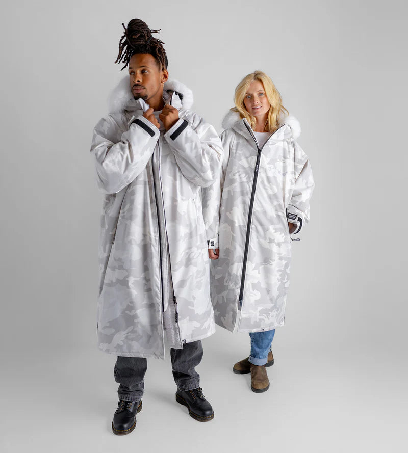 Dryrobe Advance Alpine Changing Robe - Limited Edition White Camo