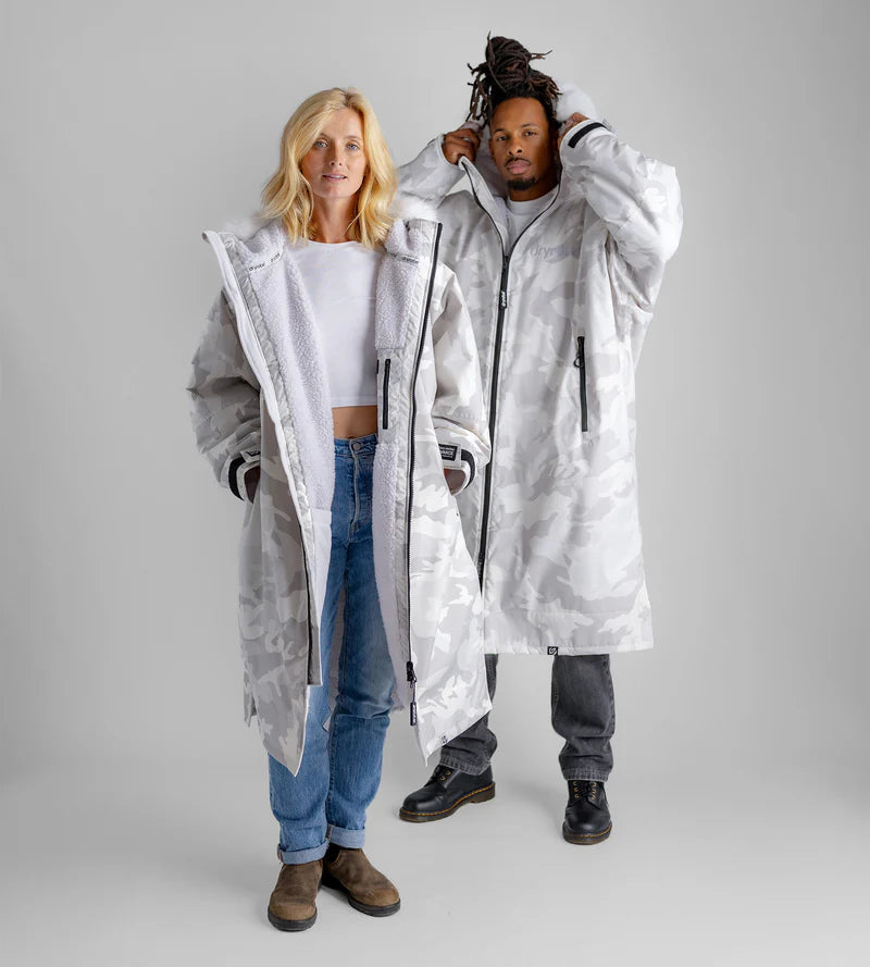 Dryrobe Advance Alpine Changing Robe - Limited Edition White Camo