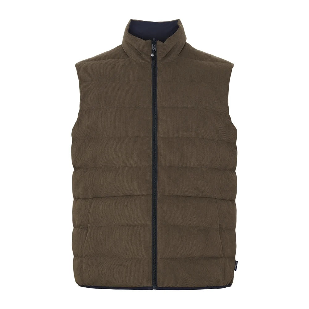 Sea Ranch Mats Gilet - Chocolate