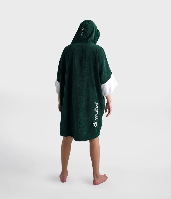 Dryrobe Full-Zip Organic Towel Robe - Sycamore Green