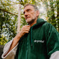 Dryrobe Full-Zip Organic Towel Robe - Sycamore Green