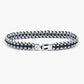 Pig & Hen Catena Venetian 7mm - Navy/Silver