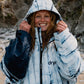 Dryrobe Advance Changing Robe Contrast - Batik/Blue