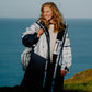 Dryrobe Advance Changing Robe Contrast - Batik/Blue