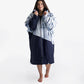 Dryrobe Advance Changing Robe Contrast - Batik/Blue