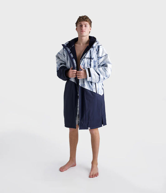 Dryrobe Advance Changing Robe Contrast - Batik/Blue