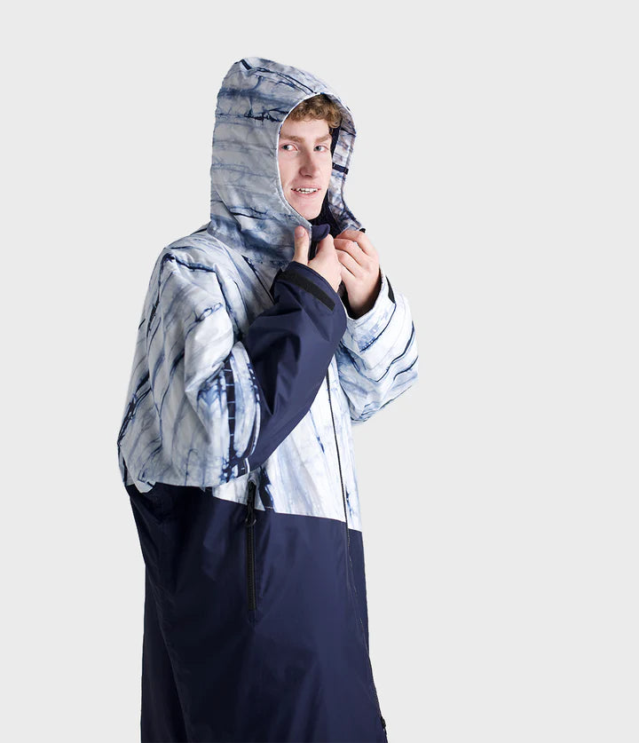 Dryrobe Advance Changing Robe Contrast - Batik/Blue