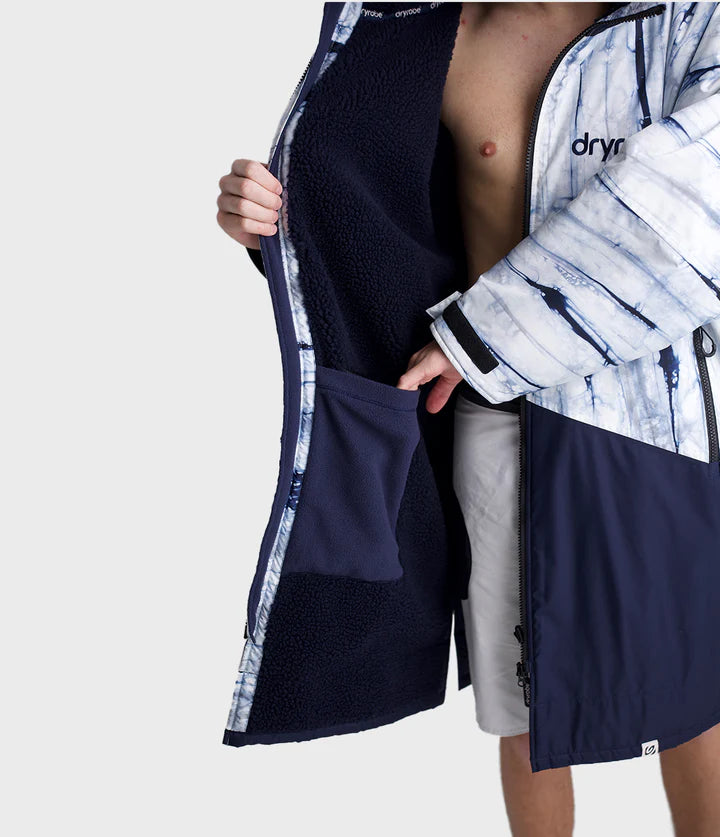 Dryrobe Advance Changing Robe Contrast - Batik/Blue